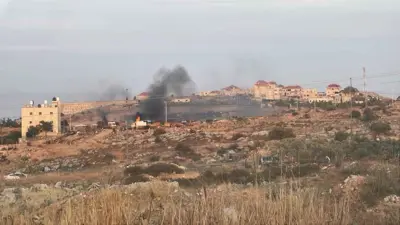 جانب من اعتداءات المستوطنين 