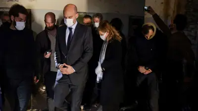 وزير الخارجية الفرنسي ونظيرته الألمانية يزوران سجن صيدنايا