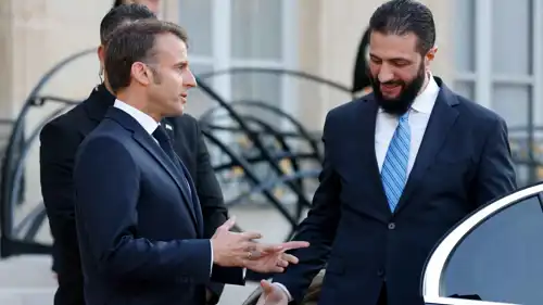 أحمد الشرع في زيارة سابقة إلى باريس