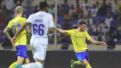 لابورت بقميص النصر السعودي