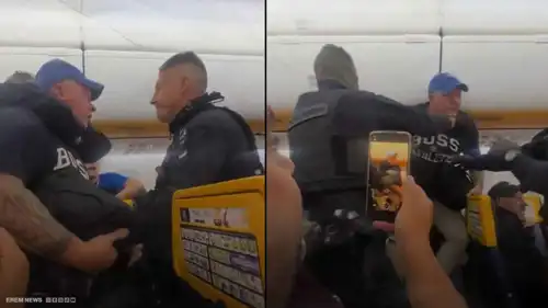 حادثة جوية صادمة وهبوط اضطراري