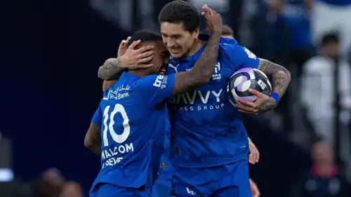 نونيز ومالكوم لاعبا الهلال السعودي