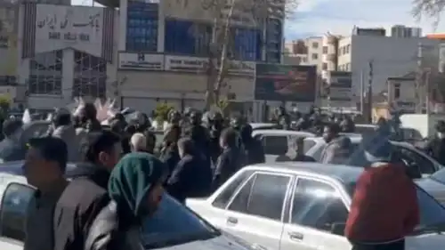 الاحتجاجات في إيران