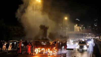 احتجاجات تل أبيب 