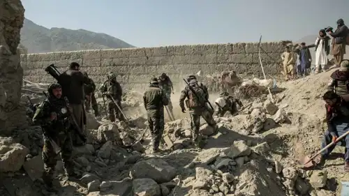 موقع غارات باكستانية على أفغانستان