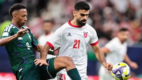 مباراة السعودية والأردن في كأس العرب