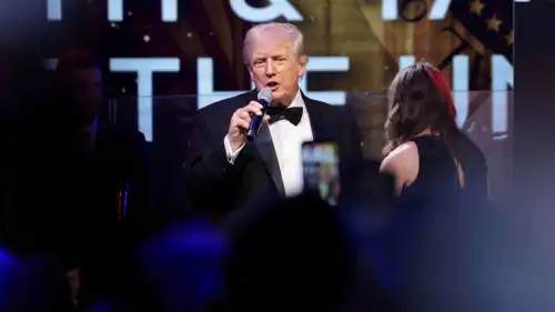 دونالد ترامب في منتجعه مارإيه لاغو في بالم بيتش