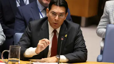 مندوب إسرائيل لدى مجلس الأمن داني دانون