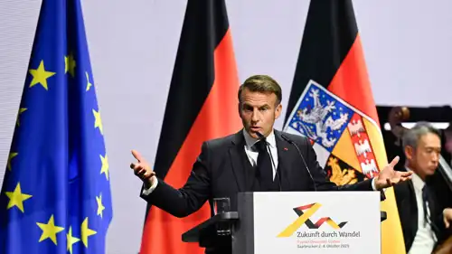 الرئيس الفرنسي إيمانويل ماكرون 