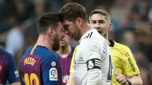 ليونيل ميسي وسيرجيو راموس