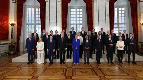 قادة أوروبيون خلال قمة كوبنهاغن