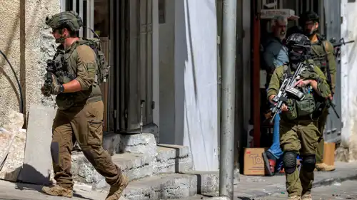 جنود إسرائيليون في الضفة الغربية