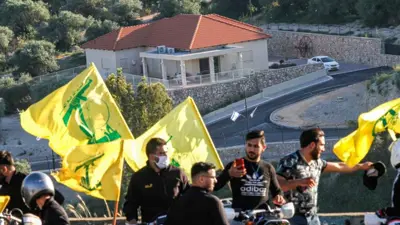 عناصر من مليشيا حزب الله اللبناني 