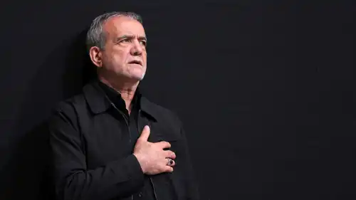 الرئيس الإيراني مسعود بزشكيان