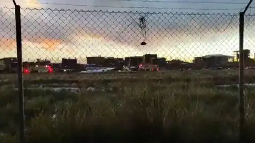 موقع تحطم الطائرة البوليفية