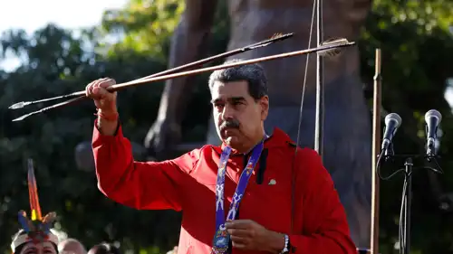 الرئيس الفنزويلي نيكولاس مادورو