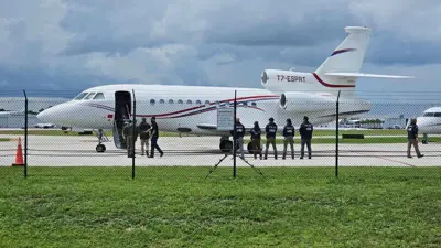 طائرة مادورو التي استولت عليها السلطات الأمريكية