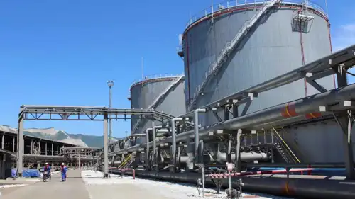 محطة نوفوروسيسك للنفط في روسيا