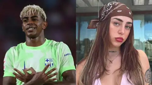 نيكي نيكول مع لامين يامال