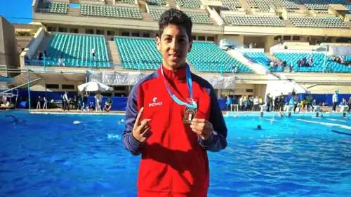 السباح المصري  يوسف محمد