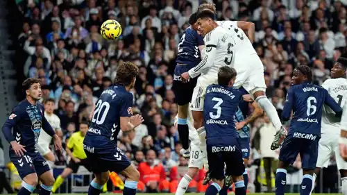 مباراة ريال مدريد وسيلتا فيغو في الدوري الإسباني