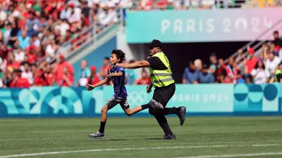 الطفل مقتحم مباراة المغرب والأرجنتين