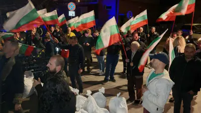 جانب من الاحتجاجات في بلغاريا