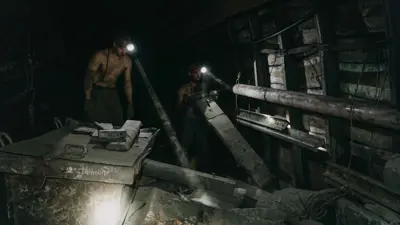 عمال منجم فحم في أوكرانيا