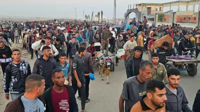 نازحون في رفح