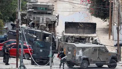 مداهمة إسرائيلية في جنين، الضفة الغربية