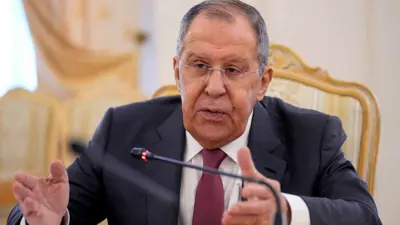  وزير الخارجية الروسي سيرغي لافروف