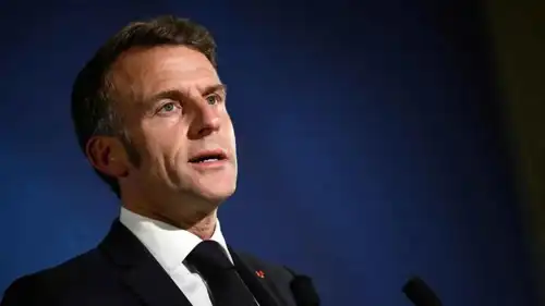 الرئيس الفرنسي إيمانويل ماكرون