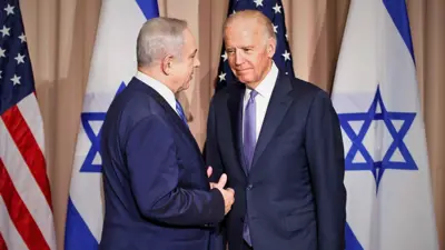 جو بايدن وبنيامين نتنياهو