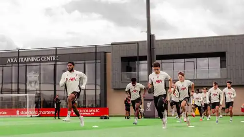 تدريبات ليفربول 