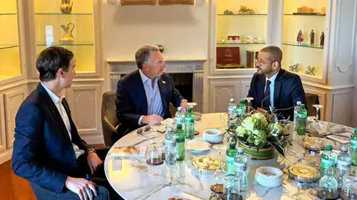 البوسعيدي يلتقي كوشنر وويتكوف