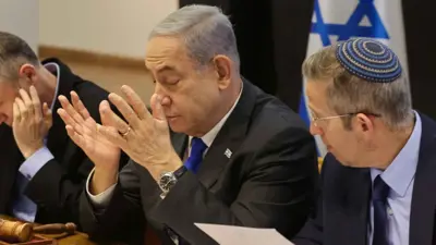 نتنياهو رئيس الحكومة الإسرائيلية