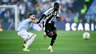 مباراة لاتسيو ويوفنتوس في الدوري الإيطالي