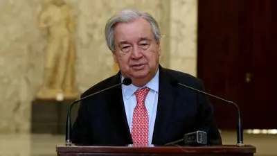 الأمين العام للأمم المتحدة أنطونيو غوتيريش