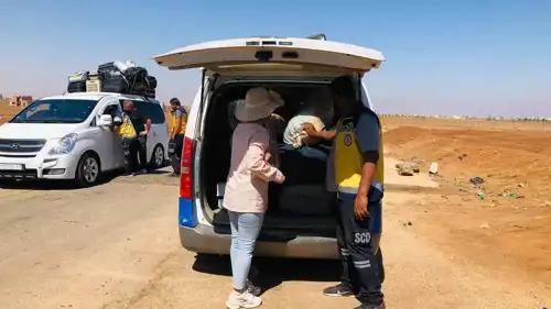 استئناف حركة المسافرين إلى السويداء