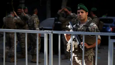 جنود في الجيش اللبناني