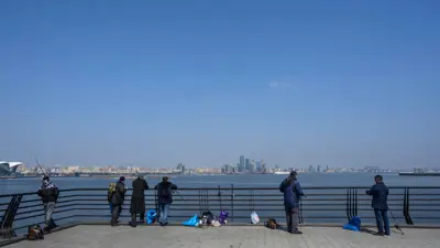 جانب من بحر قزوين