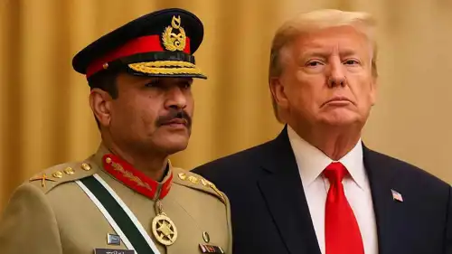 دونالد ترامب وقائد الجيش الباكستاني عاصم منير