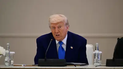  الرئيس الأمريكي دونالد ترامب