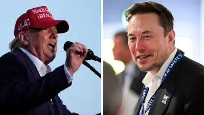 إيلون ماسك ودونالد ترامب