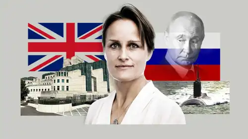 صورة الرئيس بوتين ورئيسة "إم آي 6".