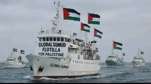 قافلة الصمود تتجه إلى غزة