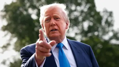 الرئيس الأمريكي دونالد ترامب