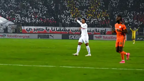 من مباراة الزمالك وزيسكو