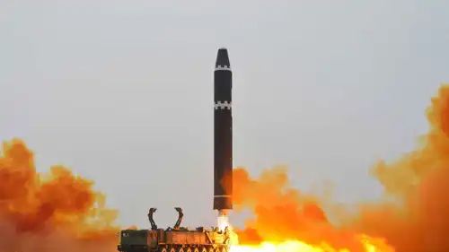 صاروخ كوري شمالي عابر للقارات