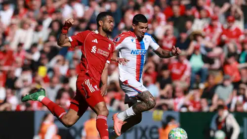 مباراة ليفربول وكريستال بالاس في الدوري الإنجليزي